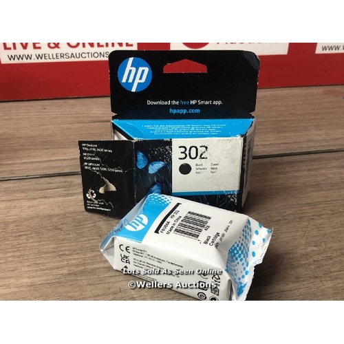 8264 - HP 302 BLACK INK / NEW, OPENED BOX, CUSTOMER CHANGE OF MIND  / A28