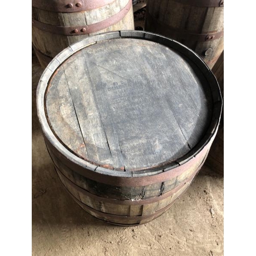 11 - WHISKY/WINE BARREL, 88CM (H) X 56CM (DIA) / LOT LOCATION: LLANSANTFFRAID, POWYS, WALES