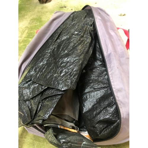 5 - COLEMAN RIDGELINE 4 PLUG TENT, WITH POLES AND CARRY CASE / LOT LOCATION: LLANSANTFFRAID, POWYS, WALE... 