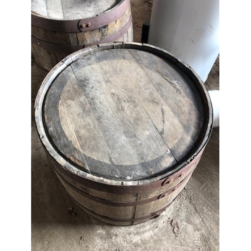 9 - WHISKY/WINE BARREL, 88CM (H) X 56CM (DIA) / LOT LOCATION: LLANSANTFFRAID, POWYS, WALES