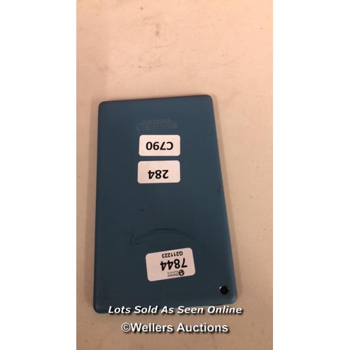 3002 - AMAZON FIRE 7 - 9TH GEN (2019) / M8S26G / SCREEN DAMAGED / RESTORED TO FACTORY DEFAULTS [0]