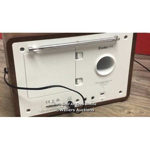 8032 - PURE EVOKE H4 DAB RADIO / NO POWER, SIGNS OF USE  / T52