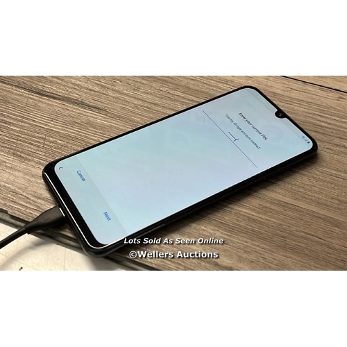 8210 - SAMSUNG GALAXY A50 / SM-A505F/DS / IMEI: 358356100015217 / POWERS UP / SEE IMAGESS FOR CONDITION / C... 