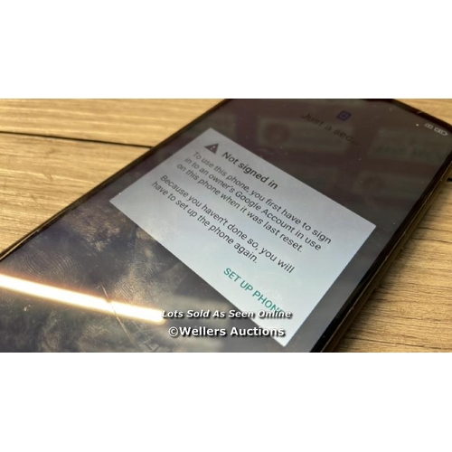 8223 - XIAOMI REDMI 9 / M2004J19AG / UNKNOWN GB / IMEI: UNKNOWN / POWERS UP / SEE IMAGESS FOR CONDITION / C... 