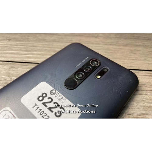 8223 - XIAOMI REDMI 9 / M2004J19AG / UNKNOWN GB / IMEI: UNKNOWN / POWERS UP / SEE IMAGESS FOR CONDITION / C... 