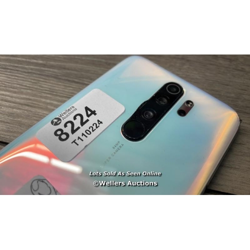 8224 - XIAOMI REDMI NOTE 8 / M1906G7G / UNKNOWN GB / IMEI: UNKNOWN / POWERS UP / SEE IMAGESS FOR CONDITION ... 