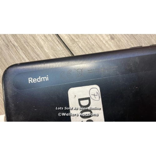 8226 - XIOMI REDMI9A / M2006C3LG / 32GB / IMEI: 868184058485726/80 / POWERS UP / SEE IMAGESS FOR CONDITION ... 