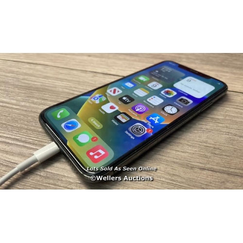 8244 - APPLE IPHONE X / A1901 / 256 GB / IMEI: 353047095591032 / POWERS UP / SEE IMAGESS FOR CONDITION / CO... 