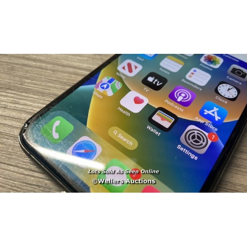 8246 - APPLE IPHONE XS / A2097 / 64 GB / IMEI: 357229095539601 / POWERS UP / SEE IMAGESS FOR CONDITION - CR... 