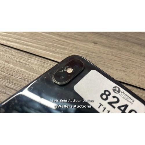 8246 - APPLE IPHONE XS / A2097 / 64 GB / IMEI: 357229095539601 / POWERS UP / SEE IMAGESS FOR CONDITION - CR... 