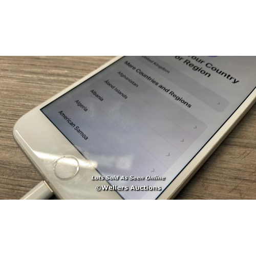 8248 - APPLE IPHONE 8 PLUS / A1897 / IMEI: 359402087600180 / POWERS UP / SEE IMAGESS FOR CONDITION / CONNEC... 