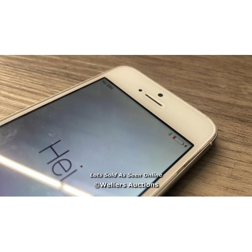 8257 - APPLE IPHONE 5 / A1429 / IMEI: 990003172169175 / POWERS UP / SEE IMAGES FOR CONDITION / I-CLOUD ACTI... 