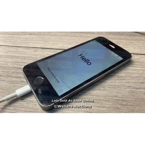 8259 - APPLE IPHONE 5S / A1453 / IMEI: 35875605922501 / POWERS UP / SEE IMAGES FOR CONDITION - CRACKED SCRE... 