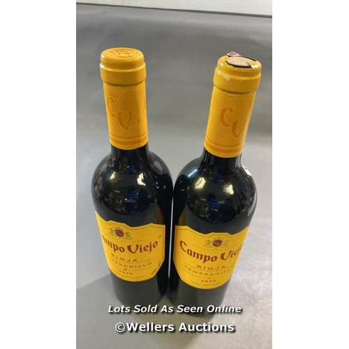 9582 - X2 NEW CAMPO VIEJO RIOJA WINE 13.5% VOL. 750ML