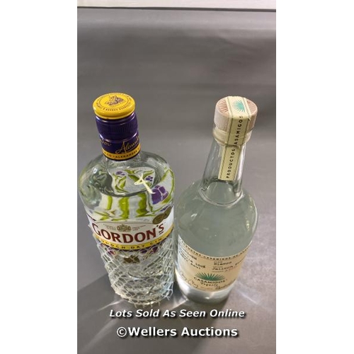 9585 - NEW CASAMIGOS TEQUILA 40% VOL. 1L AND  GORDON'S GIN 37.5% VOL. 1L