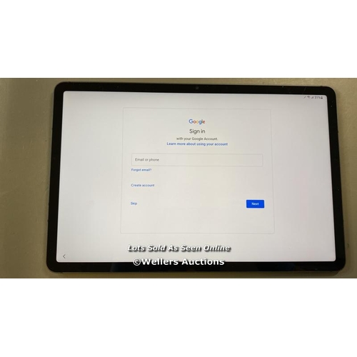 9619 - SAMSUNG GALAXY TAB S8 5G - GOOGLE ACCOUNT UNLOCKED AND FACTORY SETTINGS RESTORED