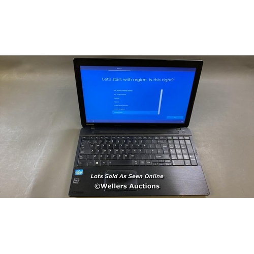 9625 - TOSHIBA SATELLITE PRO C50-A-1MX, 8GB RAM, 500GB HD, I3-3110M @ 2.40GHZ, SN: 5E015896S - PROFESSIONAL... 