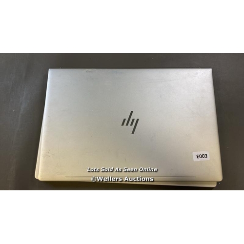 9626 - HP ENVY LAPTOP, 8GB RAM, 1TB HD, I7-7500U @ 2.90GHZ, SN: 5CG8030LSW - CHASSIS DAMAGED - PROFESSIONAL... 