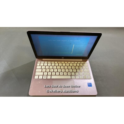 9627 - HP STREAM LAPTOP, 2GB RAM, 32GB HD, CELERON N4000 @ 1.10GHZ, SN: 5CD0147CHT - PROFESSIONALLY WIPED A... 