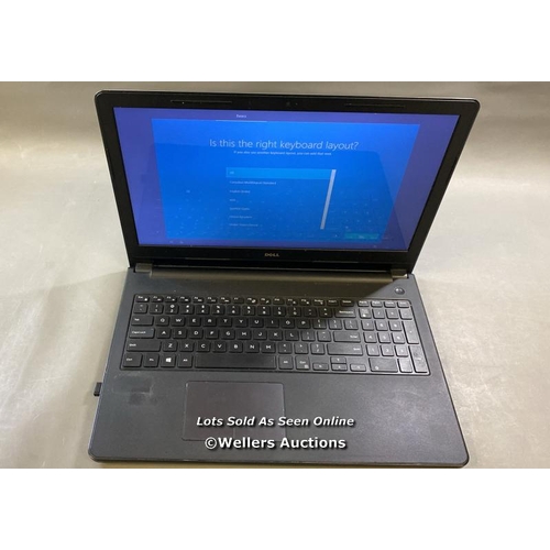 9633 - DELL INSPIRON 15, 8GB RAM, 500GB HD, I5-5200U @ 2.20GHZ, ST: FF130C2 - PROFESSIONALLY WIPED AND RELO... 