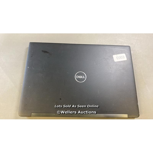 9637 - DELL LATITUDE 7290, 16GB RAM, HD REMOVED, INTEL CORE I7, ST: 34KQNF2 - BIOS LOCKED