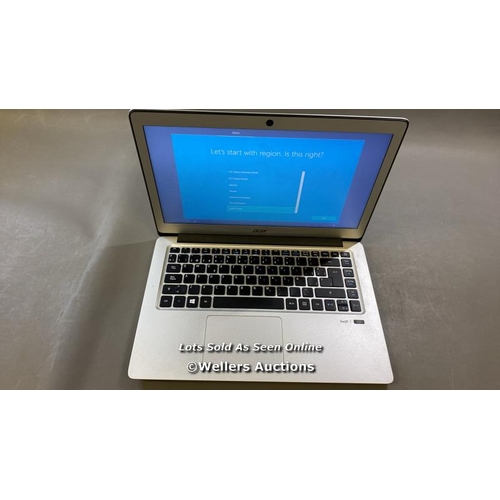 9643 - ACER SWIFT 3, 8GB RAM, 250GB HD, I5-7200U @ 2.50GHZ, SN: NXGKBEB00570901A487200 - PROFESSIONALLY WIP... 