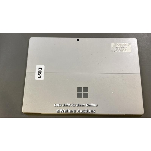 9644 - MICROSOFT 1796, 8GB RAM, 128GB HD, I5-8250U @ 1.60GHZ, SN: 017977483953 - PROFESSIONALLY WIPED AND R... 