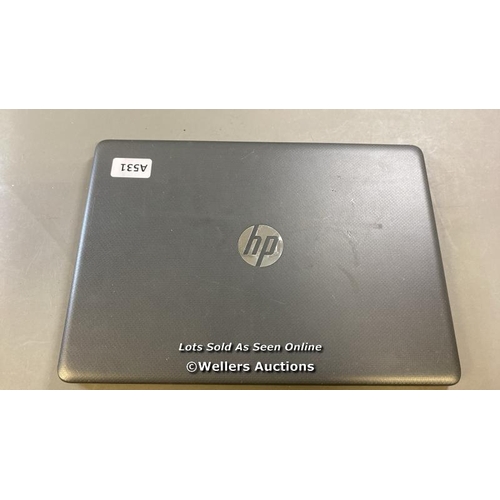 9646 - HP LAPTOP MODEL 14-CM0506SA, 4GB RAM, 64GB HD, AMD A4-9125 @ 2.30GHZ, SN: 5CD0141H1Z - PROFESSIONALL... 