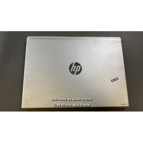 9650 - HP PROBOOK 440 G6, 8GB RAM, 250GB HD, I5-8265U @ 1.60GHZ, SN: 5CD9397RM6 - PROFESSIONALLY WIPED AND ... 