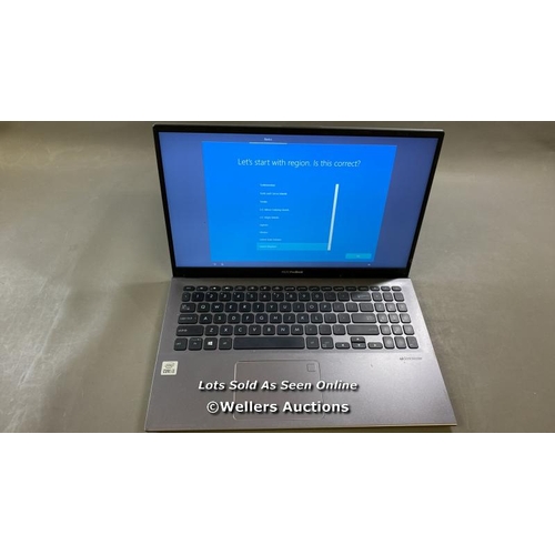 9651 - ASUS VIVOBOOK MODEL F512J, 8GB RAM, 128GB HD, I3-1005G1 @ 1.20GHZ - PROFESSIONALLY WIPED AND RELOADE... 