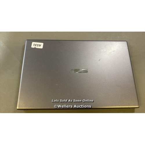 9651 - ASUS VIVOBOOK MODEL F512J, 8GB RAM, 128GB HD, I3-1005G1 @ 1.20GHZ - PROFESSIONALLY WIPED AND RELOADE... 