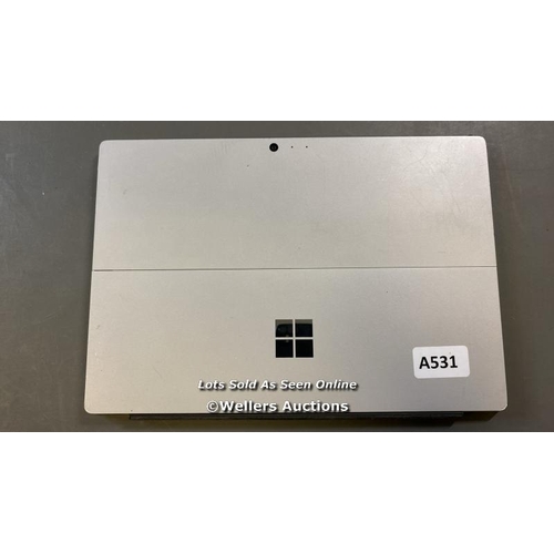 9661 - MICROSOFT 1724, 4GB RAM, 128GB HD, I5-6300U @ 2.40GHZ, SN: 067112460253 - PROFESSIONALLY WIPED AND R... 