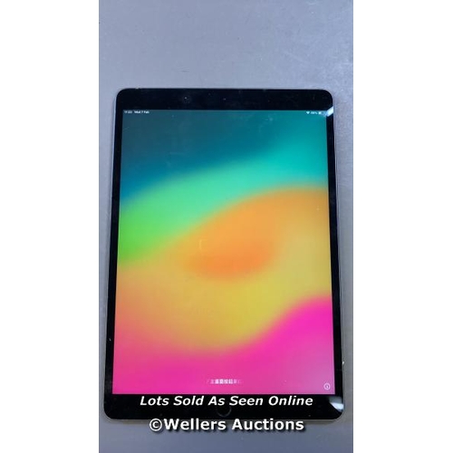 9667 - APPLE IPAD AIR - 3RD GENERATION (2019) MODEL A2152, 64GB, SERIAL: F9FCL2Q4LMPD - ICLOUD UNLOCKED AND... 