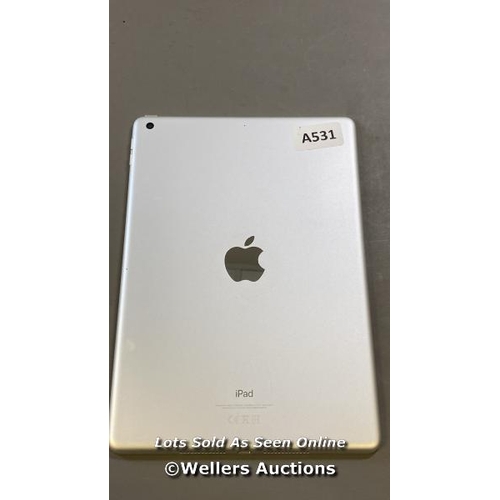 9670 - APPLE IPAD - 7RD GENERATION MODEL A2197, 32GB, SERIAL: DMPCJH0FMF3N - ICLOUD UNLOCKED AND FACTORY SE... 