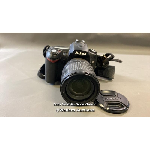 9729 - NIKON D90 CAMERA 5017636 WITH NIKON DX 18-135MM LENS