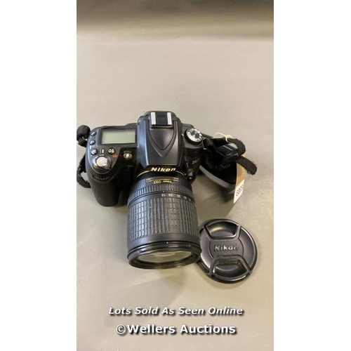 9729 - NIKON D90 CAMERA 5017636 WITH NIKON DX 18-135MM LENS