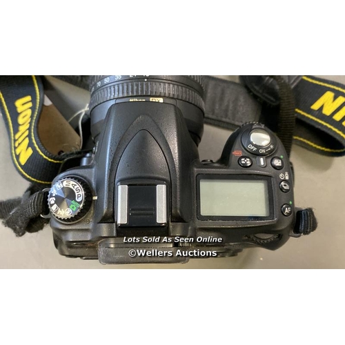 9729 - NIKON D90 CAMERA 5017636 WITH NIKON DX 18-135MM LENS