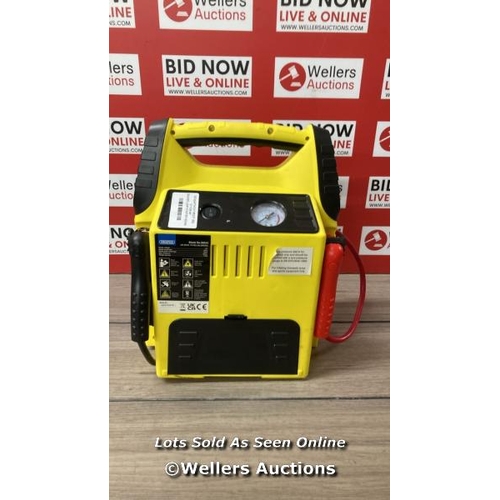 2026 - DRAPER JUMP STARTER 900AM / POWERS UP / SIGNS OF USE / NO POWER SUPPLY / E76