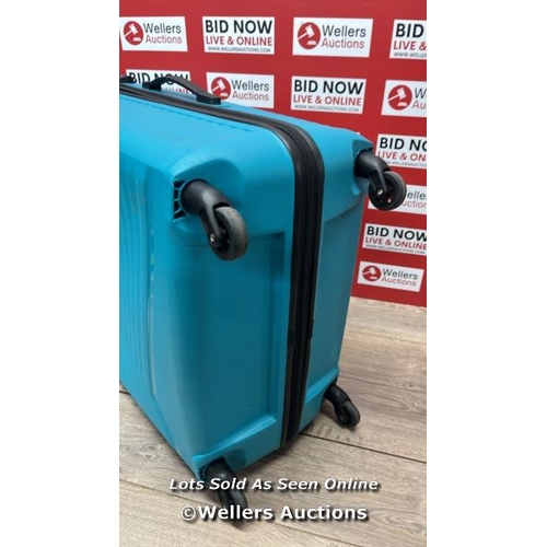 2034 - AMERICAN TOURISTER JETDRIVER LARGE 4 WHEEL SPINNER CASE / SIGNS OF USE / DAMAGED HANDLE / WHEELS AND... 