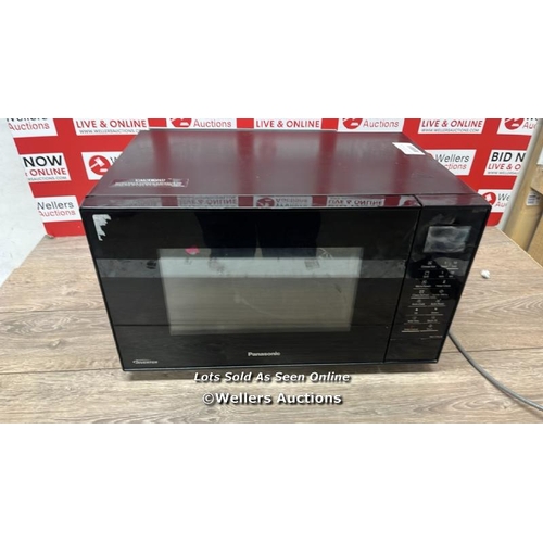 2074 - PANASONIC NN-CT56JBBPQ COMBI MICROWAVE / NO POWER / SIGNS OF USE / E65