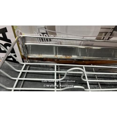 2102 - SABATIER EXPANDABLE DISHRACK / SIGNS OF USE / E63