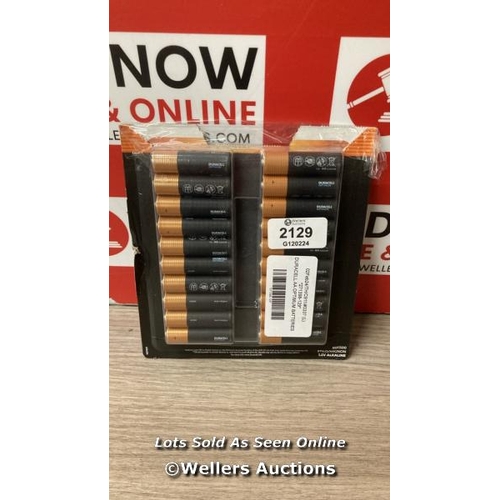 2129 - DURACELL AA OPTIMUM BATTERIES / SEE IMAGES / E62