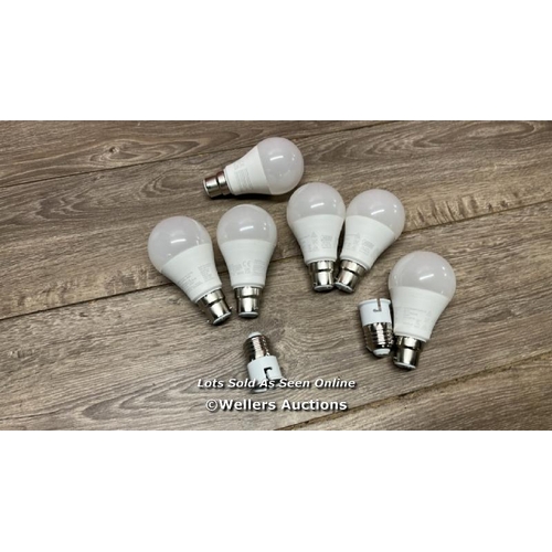 2165 - FEIT LED SMART A60 BULBS / MINIMAL SIGNS OF USE / UNTESTED / E18