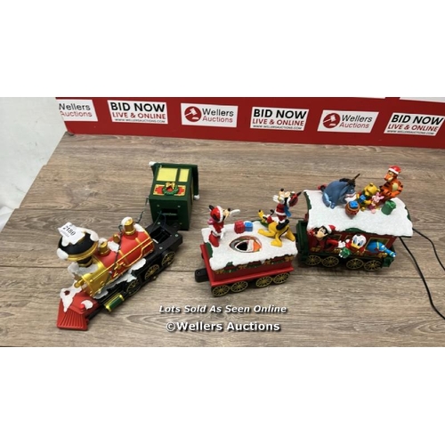 2180 - DISNEY HOLIDAY TRAIN / UNTESTED / SIGNS OF USE / DAMAGED / E20