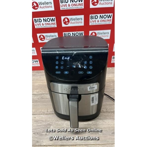 2204 - GOURMIA 6.7L DIGITIAL AIR FRYER / POWERS UP / SIGN'S OF USE / D2