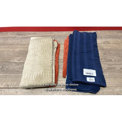 2212 - KITCHENAID COTTON KITCHEN TOWELS / APPEARS NEW / D3