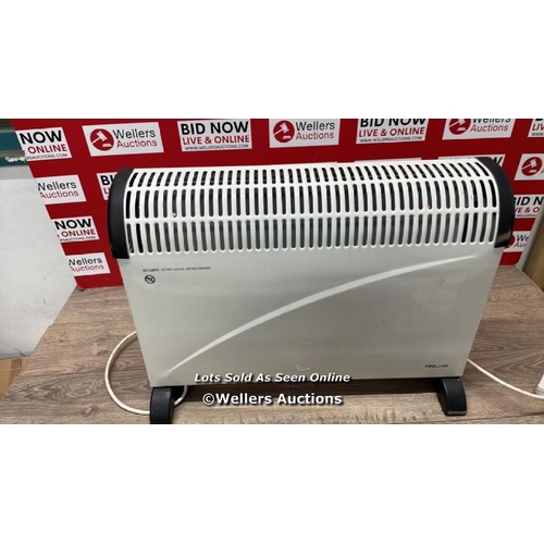 3065 - HOMEBASE ELECTRIC HEATER / NO POWER / SIGNS OF USE / C43