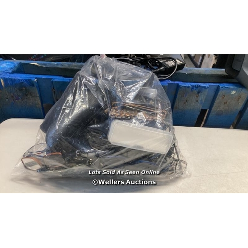 3668 - BAG OF PRE-OWNED GLASSES FRAMES AND CASES