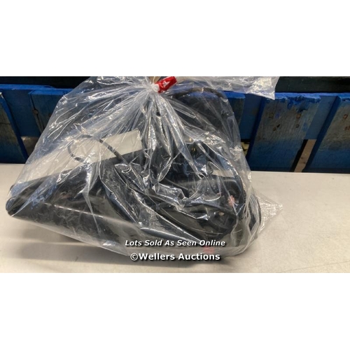 3673 - BAG OF PRE-OWNED HAIR STRAIGHTENERS