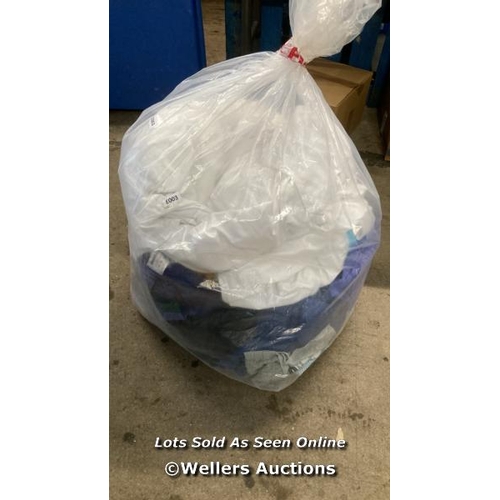 3681 - BAG OF PRE-OWNED DUVETS AND TOWELS